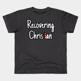 Recovering Christian Design Kids T-Shirt